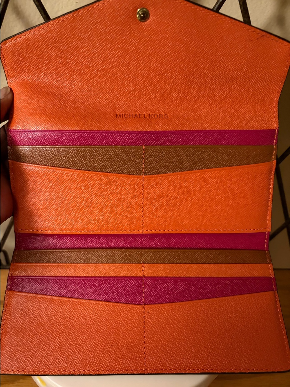 Michael Kors Color Block Wallet Nwot - Picture 3 of 9